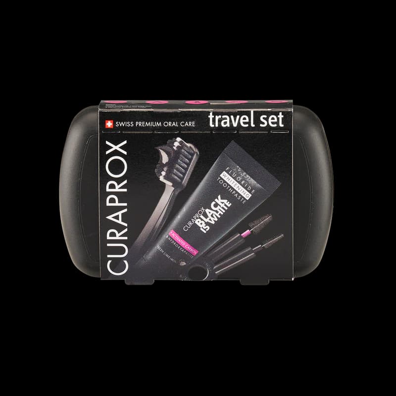 Curaprox · Set de viaje Black