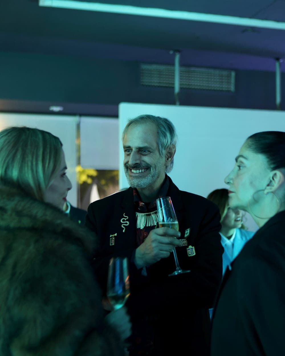 Guests during the evening